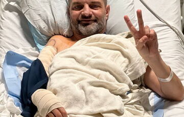 Морпіха з ”Азовсталі” Михайла Діанова прооперували у США: фото