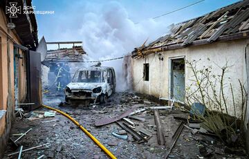 Один человек пострадал в результате удара российского БПЛА по частному дому в Харьковской области