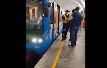 В Киеве остановили ”зеленую” ветку метро: под колеса попал человек