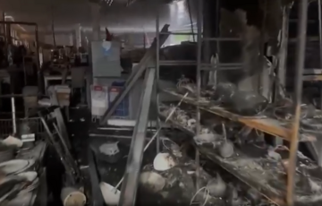 У Запоріжжі російські БПЛА атакували магазин JYSK