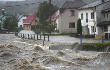 Из-за наводнения в Польше ввели режим стихийного бедствия