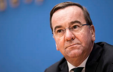 Новий міністр оборони Німеччини заявив про підтримку України Новий міністр оборони Німеччини заявив про підтримку України