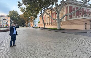 Борис Джонсон впервые приехал в Одессу: фото, видео