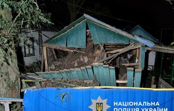 Через атаку дронів на Київщину пошкоджено житлові будинки