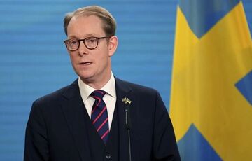Главу МЗС Швеції не пустили до України