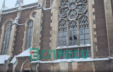 У Львові через російську атаку пошкоджено вітражі у храмі Ольги та Єлизавети