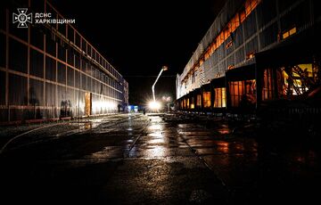 Россияне атаковали предприятие в Харьковской области, частично уничтожив его: фото