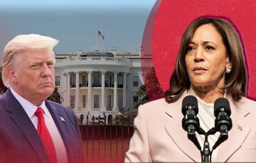 Камала Харрис обошла Трампа в первом общенациональном опросе