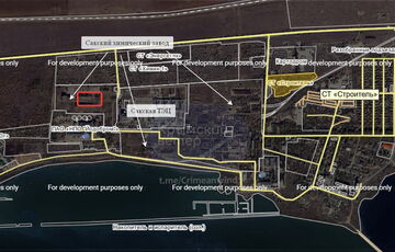 У районі Сакської ТЕЦ у Криму спалахнула пожежа на хімзаводі ”Йодобром”