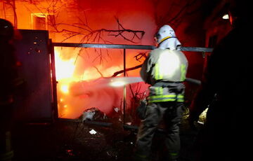 Россияне всю ночь обстреливали Никопольский район из ”Градов” и тяжелой артиллерии