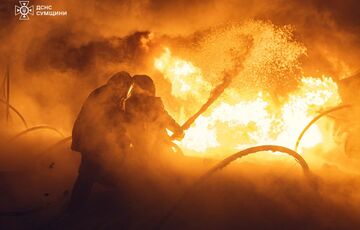 Росіяни атакували об'єкт інфраструктури в Сумській області Росіяни атакували об'єкт інфраструктури в Сумській області