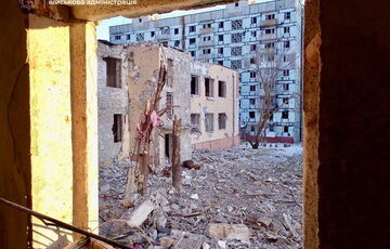 Россияне нанесли удар по прифронтовой зоне Запорожья, разрушив местную амбулаторию