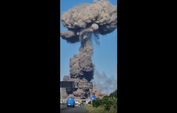 У Житомирі пролунав потужний вибух на заправці: перші кадри