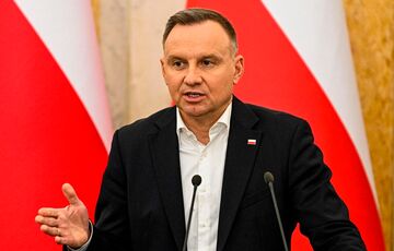 Дуда назвал преступлением российскую оккупацию части территории Украины вместе с Крымом