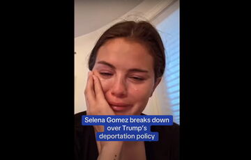 Селена Гомес разрыдалась из-за Трампа и получила волну хейта в ответ