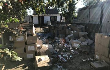 У Запорізькій області обстріляли центр видачі гуманітарної допомоги, багато загиблих