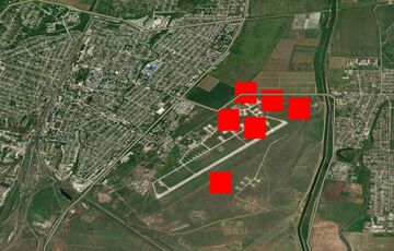 Спутники NASA подтвердили пожар на аэродроме в Джанкое