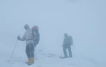 В Карпатах объявлен III-IV уровни лавинной опасности