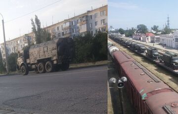 Ночью из Крыма в Херсон отправилась колонна из 400 военных машин оккупантов
