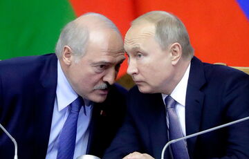 Путін хоче налагодити у Білорусі виробництво дронів-камікадзе типу Shahed-136 Путін хоче налагодити у Білорусі виробництво дронів-камікадзе типу Shahed-136