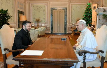 Зеленський запросив Папу Римського Лева XIV відвідати Україну: ”Буде сильним сигналом підтримки”