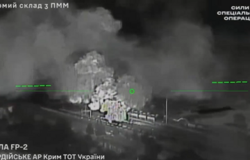 Силы специальных операций атаковали объекты на нефтебазе ”Гвардейская” в Крыму