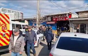 У Грузії розстріляли чотирьох людей на ринку: відео