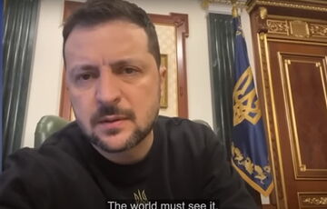 Зеленський закликав лідерів відреагувати на жорстоке вбивство росіянами українця