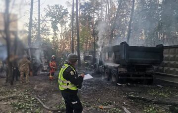 У поліції показали наслідки ворожої атаки по Київській області