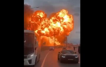 У Чечні пролунав потужний вибух на заправці: відео