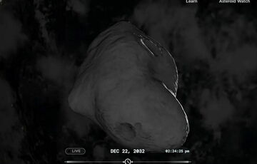 Выросла вероятность столкновения с Землей астероида 2024 YR4