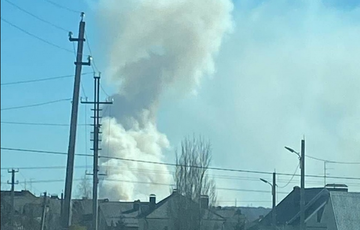 В Казани сообщают о пожаре в районе танкового полигона: фото, видео