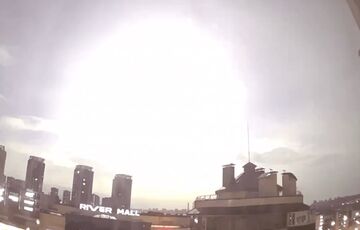 У NASA прокоментували вчорашній яскравий спалах у небі над Києвом