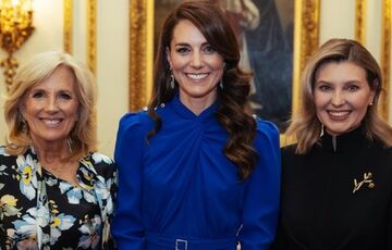 У Букінгемському палаці Олена Зеленська зустрілася з Джил Байден та Кейт Міддлтон