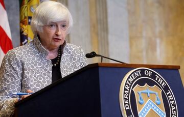 Глава Мінфіну США закликала знайти спосіб передати Україні 300 мільйонів доларів активів РФ  Глава Мінфіну США закликала знайти спосіб передати Україні 300 мільйонів доларів активів РФ