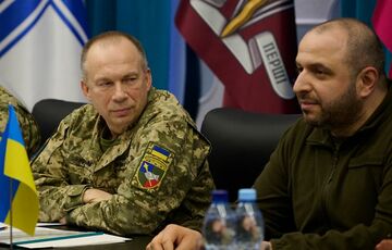 Сырский и Умеров побывали на командных пунктах на фронте