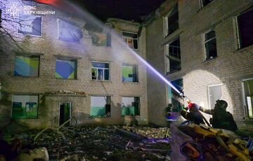 Дроны ночью атаковали Чугуев: есть пострадавшие  Дроны ночью атаковали Чугуев: есть пострадавшие