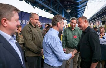 Президент Польши Дуда прибыл в Киев для участия в саммите Крымской платформы 