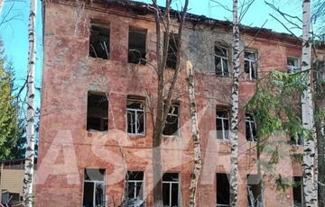 З'явилися фото наслідків атаки БПЛА на казарму 112-ї ракетної бригади у Шуї