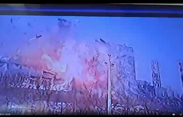 З'явилися кадри з моментом вибуху на Шахтинському заводі в Росії