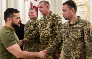 Зеленский присвоил Буданову звание генерал-лейтенанта  Зеленский присвоил Буданову звание генерал-лейтенанта