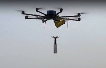 В Оріхові росіяни вдарили по вантажівці волонтерів