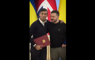 Україна та Велика Британія підписали історичну безпекову угоду Україна та Велика Британія підписали історичну безпекову угоду