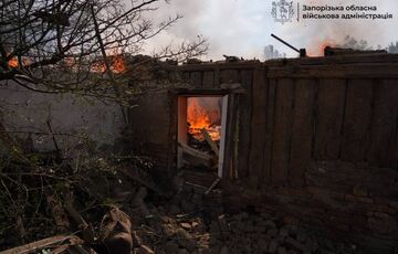 Россияне ударили дронами по Запорожью