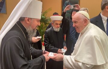  Глави церков України зустрілися з Папою Римським