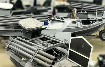 Морские дроны ”Sea Baby” оборудовали системами ”Град”