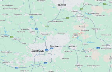 Российский самолет уронил полутонную бомбу на оккупированную Макеевку