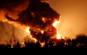 В Макеевке уничтожили нефтебазу с горючим для оккупантов (видео)