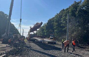 Вибухи на залізниці: на Київщині відновили сполучення Вибухи на залізниці: на Київщині відновили сполучення