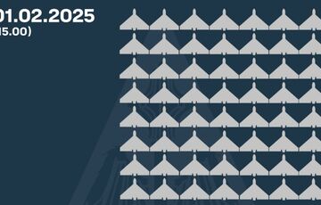 Цієї ночі росіяни атакували Україну 165 засобами повітряного нападу